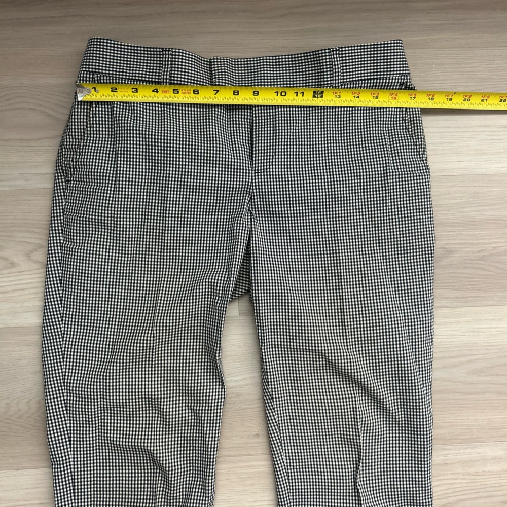 Banana Republic Mad Men Collection Gingham Pants - Size 8 - Picture 7 of 7